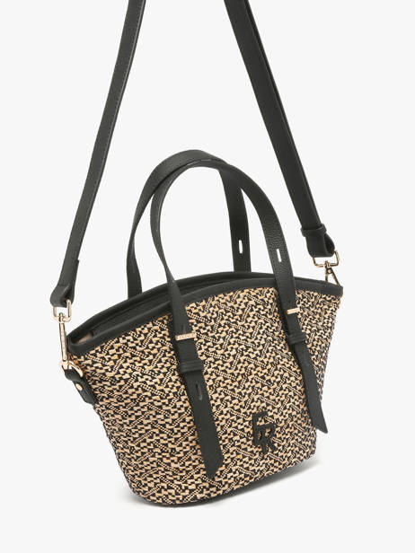 Crossbody Bag Camargue Leather Etrier Black camargue ECAM168S other view 3