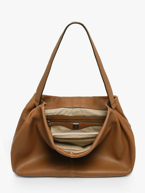 Shoulder Bag Etalon Leather Etrier Beige etalon EETA197M other view 3