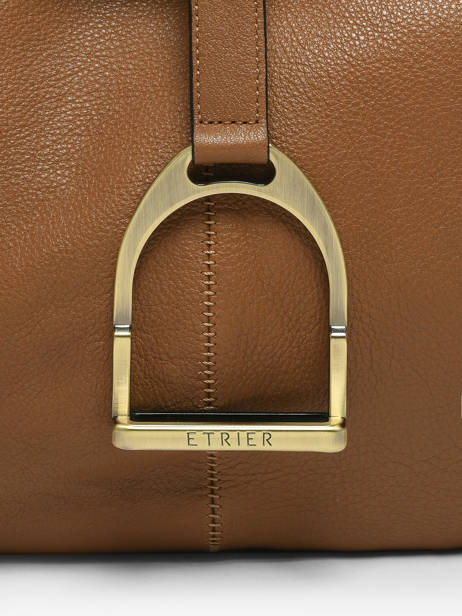 Sac Porté épaule S Etalon Cuir Etrier Marron etalon EETA197S vue secondaire 5