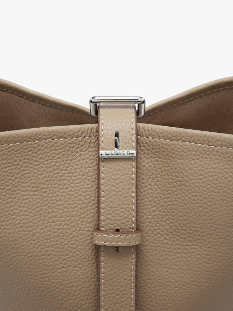 Shoulderbag Backpack M Cavalier Leather Etrier Brown cavalier ECLR126M other view 7