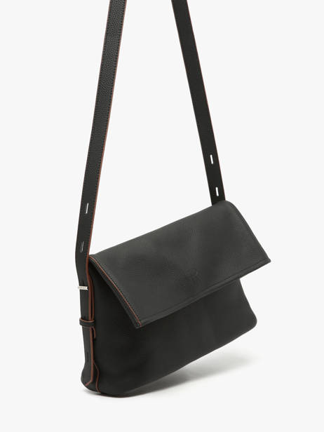 Shoulder Bag Cavalier Leather Etrier Black cavalier ECLR135M other view 2