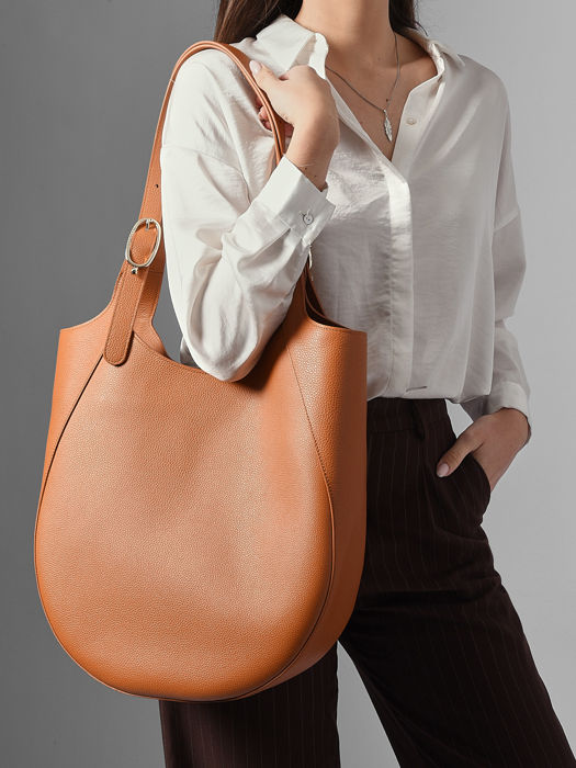 Longchamp Le foulonné Hobo bag Orange