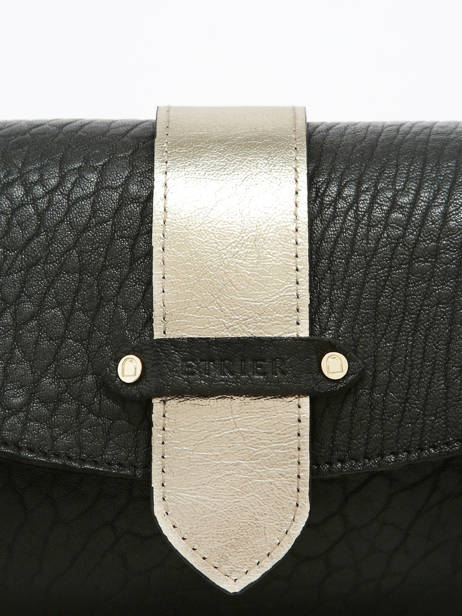 Shoulder Bag M Agnes Leather Etrier Black agnes EAGC205M other view 4