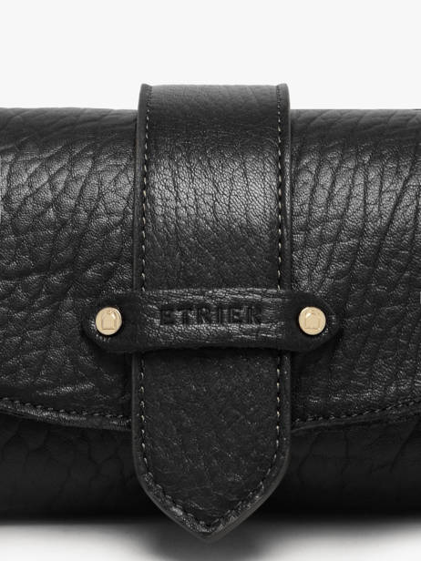 Shoulder Bag S Agnes Leather Etrier Black agnes EAGC205S other view 3