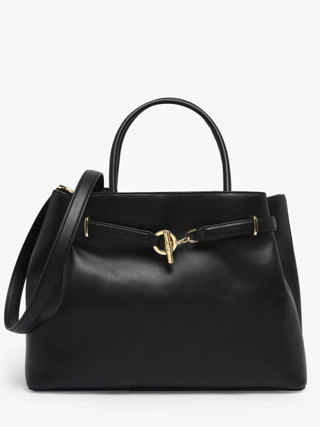 Large Leather Blake Satchel Lauren ralph lauren Black blake 31P03417