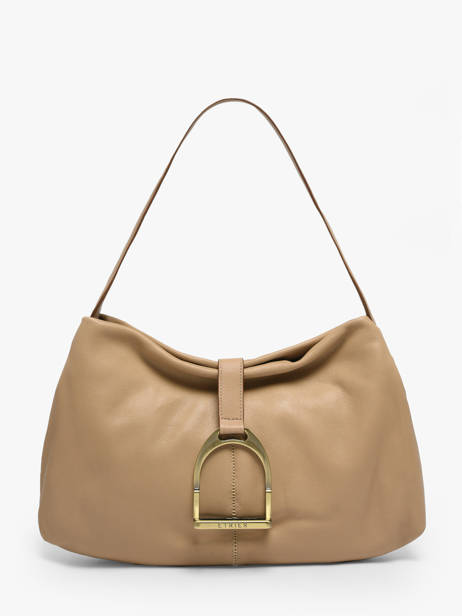 Shoulder Bag Etalon Leather Etrier Beige etalon EETA197S
