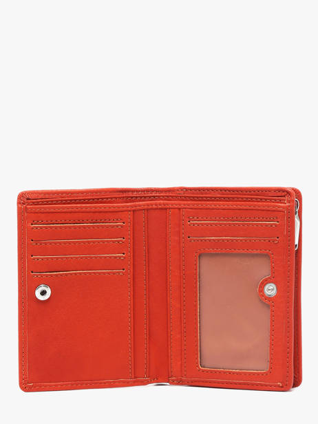 Porte-monnaie Ange Cuir Arthur & aston Orange ange 152 vue secondaire 1