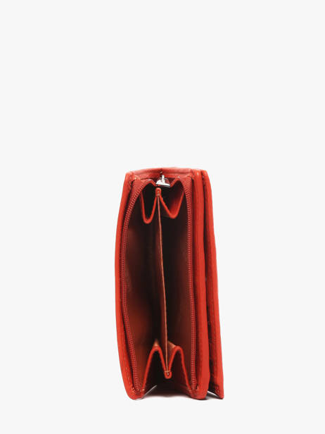 Porte-monnaie Ange Cuir Arthur & aston Orange ange 152 vue secondaire 2