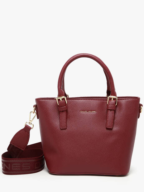 Handbag Saffiano David jones Red saffiano CM7220