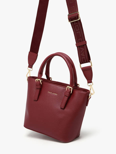 Handbag Saffiano David jones Red saffiano CM7220 other view 1