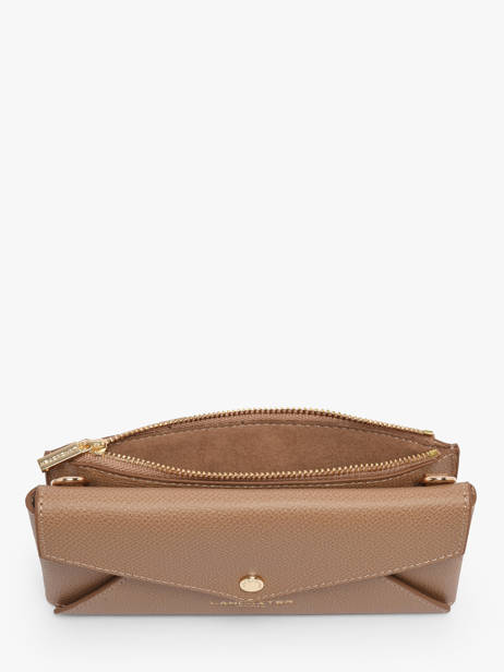 Portefeuille Cuir Lancaster Beige sierra pm 15 vue secondaire 1