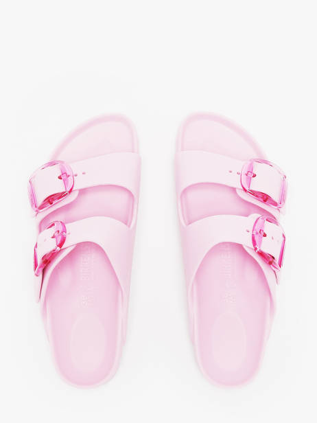 Slippers Arizona Big Buckle Birkenstock Pink women 1029642 other view 7