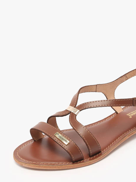 Nu-pieds Hamoon En Cuir Les tropeziennes Marron women HAMOON vue secondaire 5