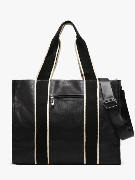 A4 Size Shoulder Bag New Grain Miniprix Black wt new grained F6946 other view 3