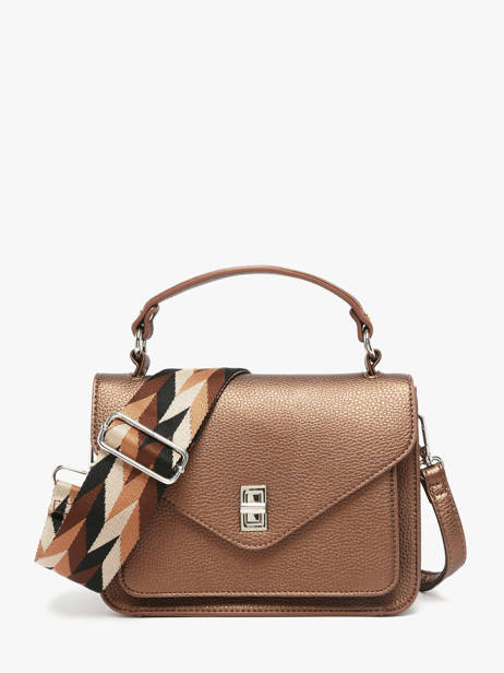 Crossbody Bag Wt Grained Miniprix Brown wt grained F6978