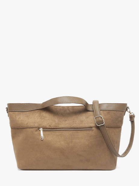 Satchel Wt Velvet Miniprix Beige wt velvet KJ62084 other view 3