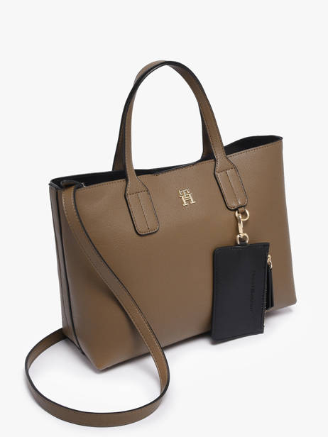 Sac Porté épaule Th Icon Polyester Tommy hilfiger Marron th icon AW18233 vue secondaire 1