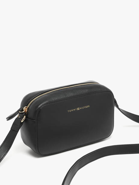 Sac Bandoulière Th Logo Polyester Tommy hilfiger Noir th logo AW18115 vue secondaire 1