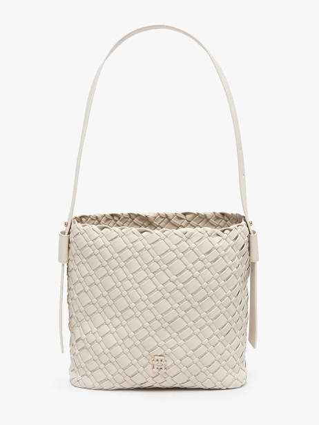 Shoulder Bag Th Braided Tommy hilfiger White th braided AW18160