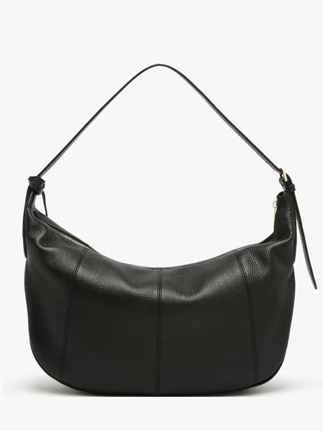 Large Leather Victoire Hobo Bag Lancel Black victoire A13994 other view 3