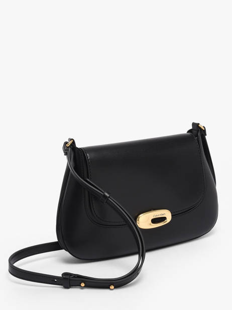 Shoulder Bag Engraved Polyurethane Calvin klein jeans Black engraved 4F3401G other view 1