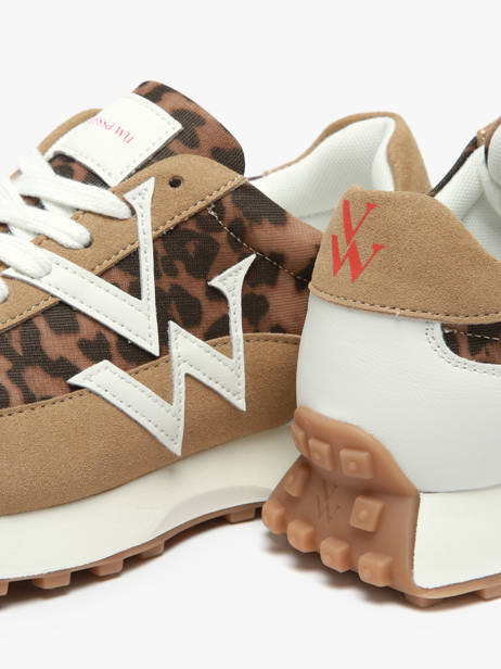 Sneakers Vanessa wu Brown women BK2844LP other view 2