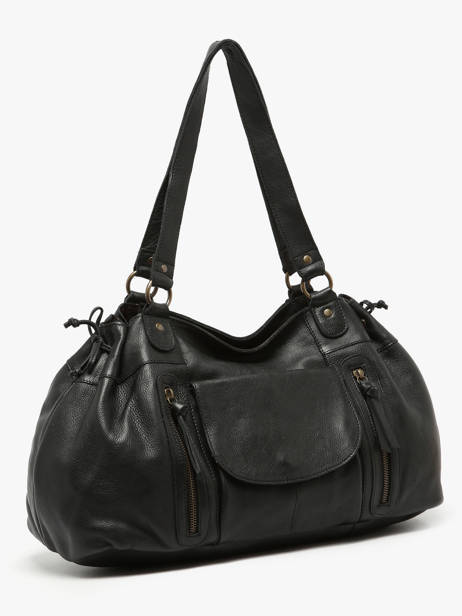 Shopper Pihanna Leather Pieces Black pihanna 17076422 other view 2