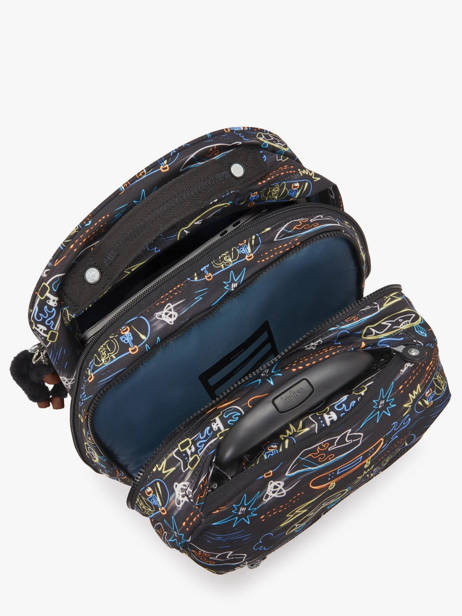 2-compartment Wheeled Schoolbag With 15