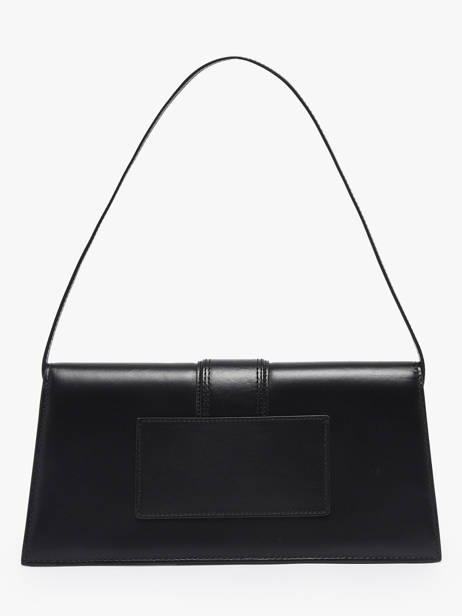 Preloved Leather Long Bambino Shoulder Bag Jacquemus Black second life 1565173 other view 6