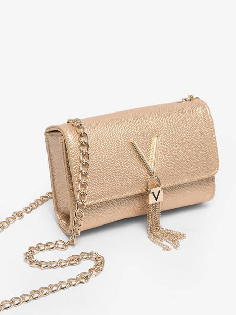 Crossbody Bag Divina Valentino Gold divina VBS1R403 other view 2