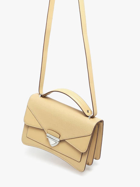 Sac Bandoulière Madame George Caviar Cuir Paul marius Beige caviar MGEORCAV vue secondaire 2