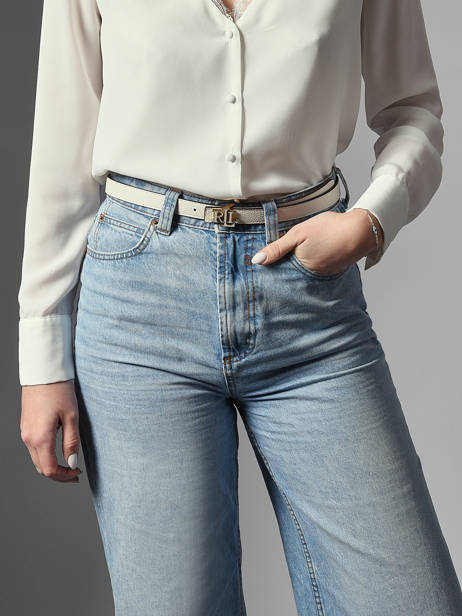 Belt Lauren ralph lauren Beige elmswood 12P04418 other view 2