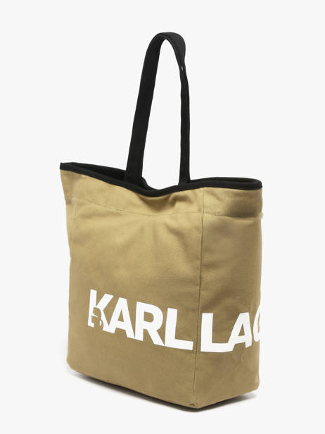 Sac Porté épaule K Essential Coton Karl lagerfeld Vert k essential B1W50050 vue secondaire 2