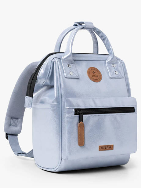 Backpack Adventurer Recycled Polyester Cabaia Silver adventurer XS other view 3