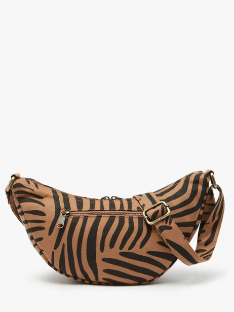 Crossbody Bag Tigre Cotton Hindbag Brown tigre TI other view 4