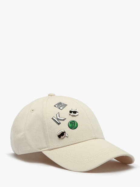 Ikon Multi Pin Cap Karl lagerfeld Beige k ikon B1W33019 other view 1