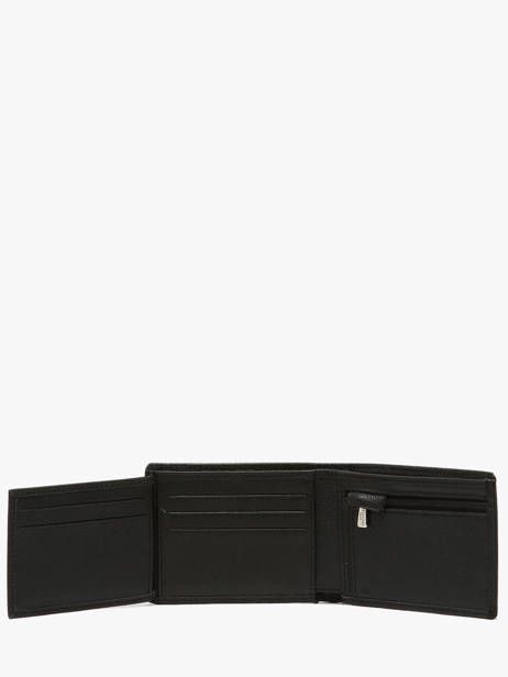 Coin Purse Leather Hexagona Black disponible 468442 other view 2