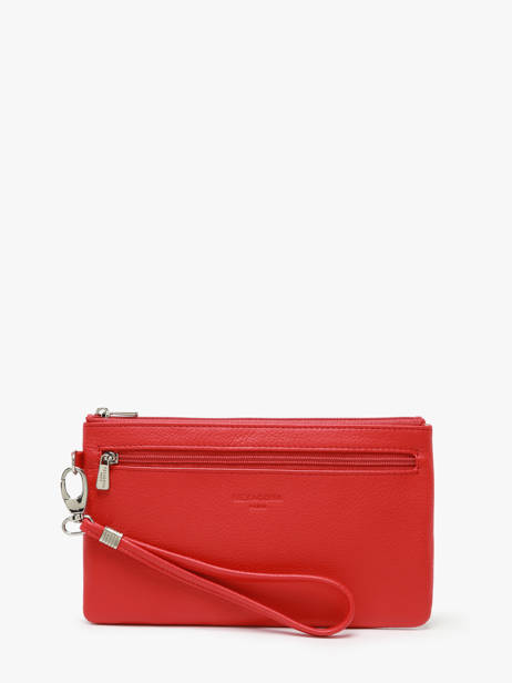 Pouch Leather Hexagona Red confort 467213