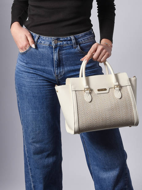 Sac Porté Main Capri Hexagona Blanc capri 4020267 vue secondaire 1