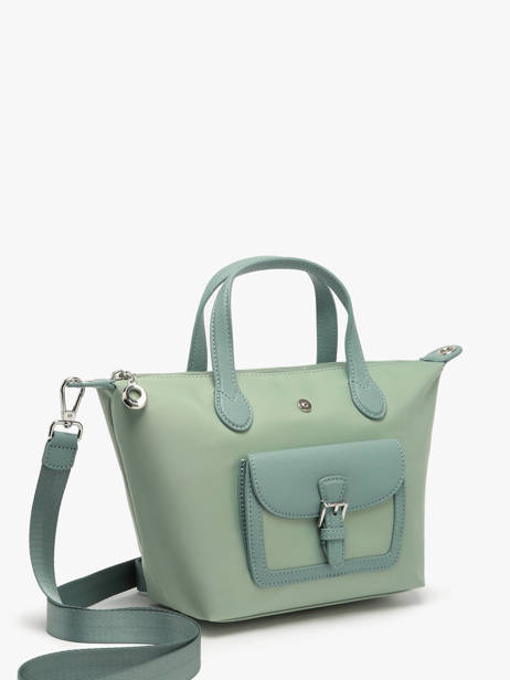 Shoulder Bag Kiana Nylon Hexagona Green kiana 1720185 other view 2