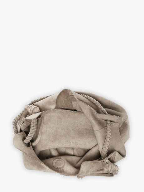 Shoulder Bag Maranta Velvet Woomen Beige maranta WMAT11 other view 3