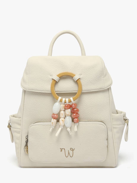Backpack Woomen Beige camomille pearl WCAE02