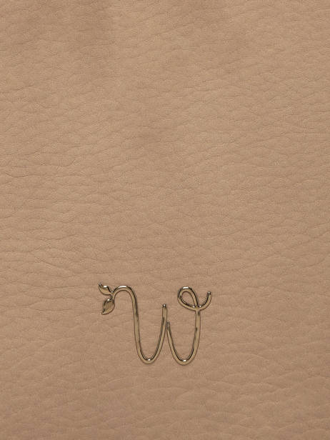 Porte-monnaie Camomille Pearl Woomen Beige camomille pearl WCAE95 vue secondaire 4