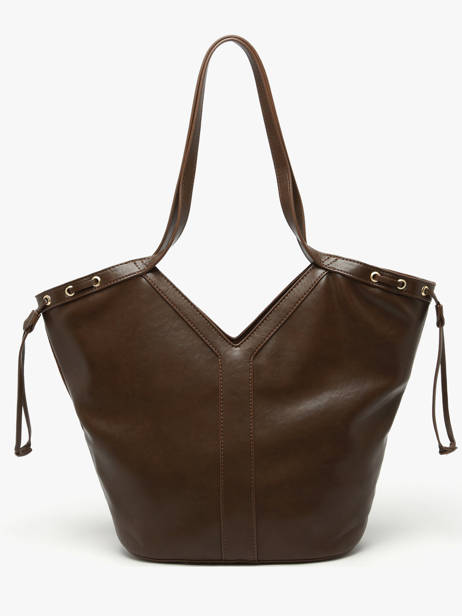 Shoulder Bag Velvet Miniprix Brown velvet M9459 other view 3