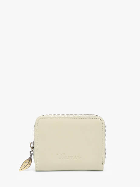 Coin Purse Woomen Beige crocus WCRO99