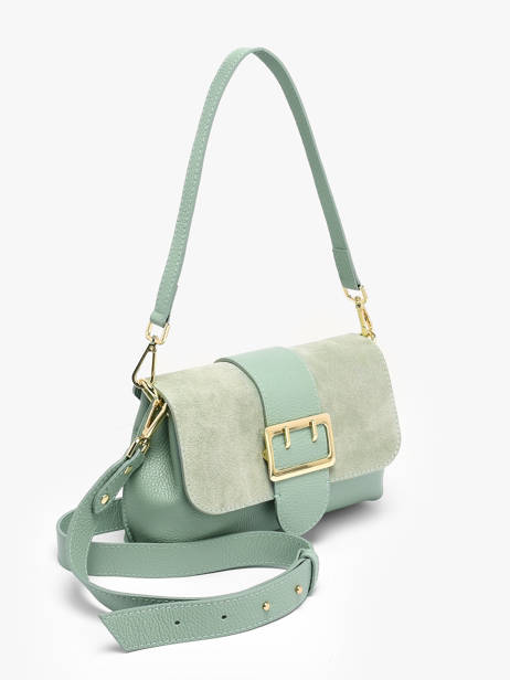 Sac Porté Main Velvet Caviar Cuir Milano Vert velvet caviar VC25114 vue secondaire 2