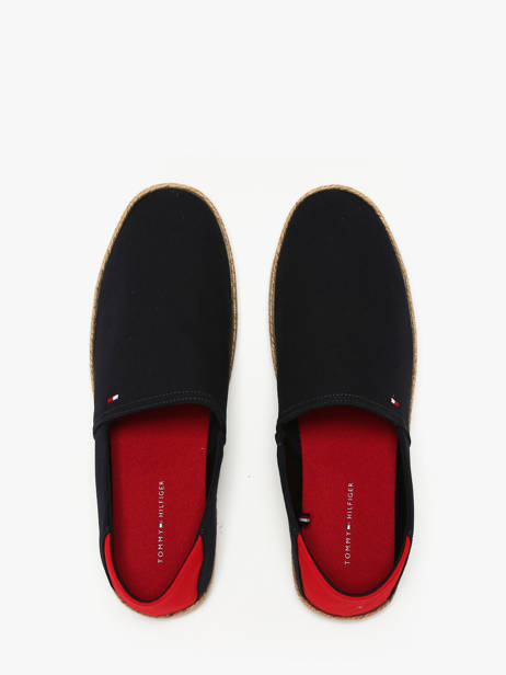 Espadrilles In Leather Tommy hilfiger Blue men 5792DW5 other view 3