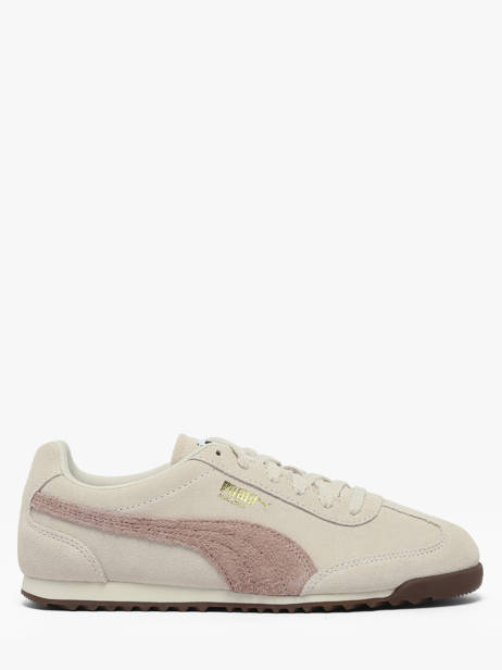 Sneakers In Leather Puma Beige women 40236208