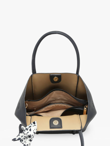 Sac Porté Main Grained Miniprix Bleu grained A713 vue secondaire 2