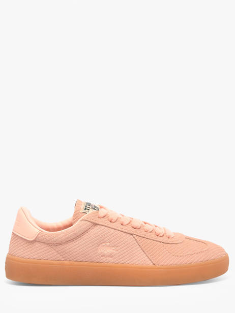 Sneakers In Leather Lacoste Pink women 1SFA0087
